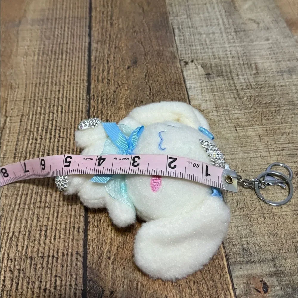 Cinnamoroll key chain Plush doll  new no tags